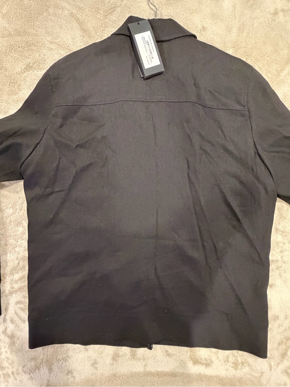 Porsche Design Men's Black Lightweight Shirt Jacket